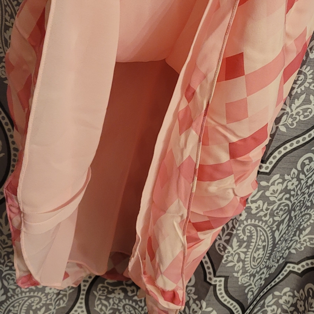 Jones New York Signature Pink Silk Dress - Picture 5 of 5